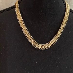 Gold. Plated.   Necklace